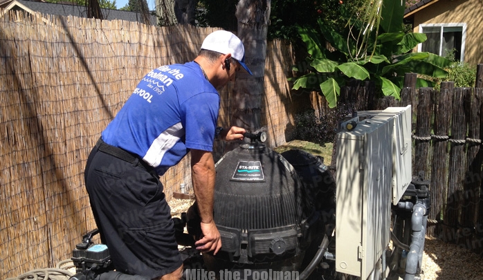 swimming pool filter repair