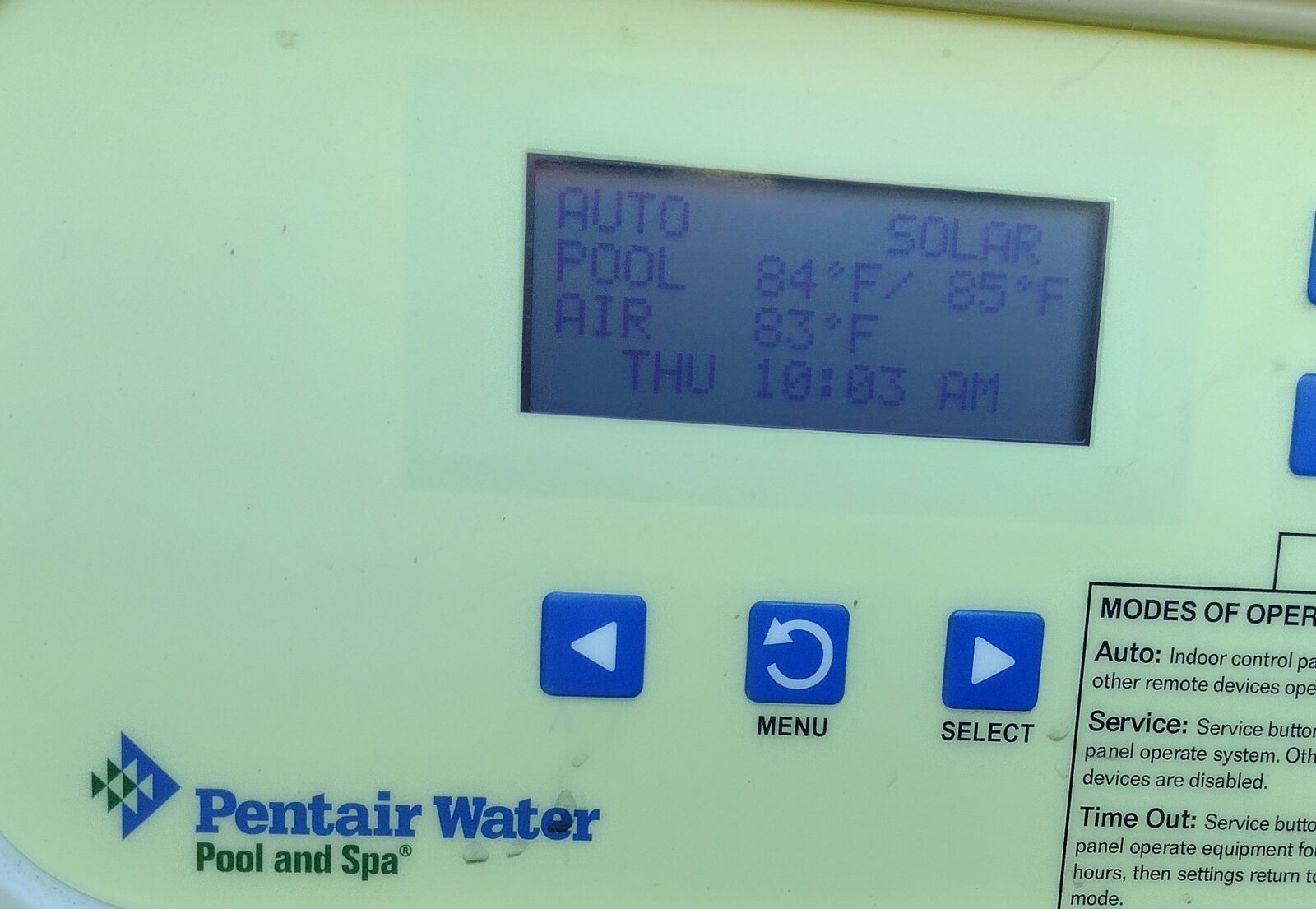 Turning up the solar set temperature does NOT heat your pool faster!