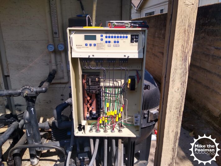 Pentair Easy Touch Pool and Spa Controller wiring